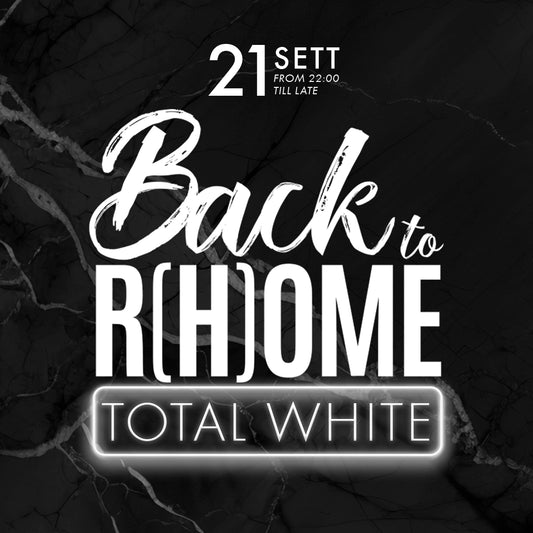 2024 3. BACK to R[H]OME 21 SETTEMBRE